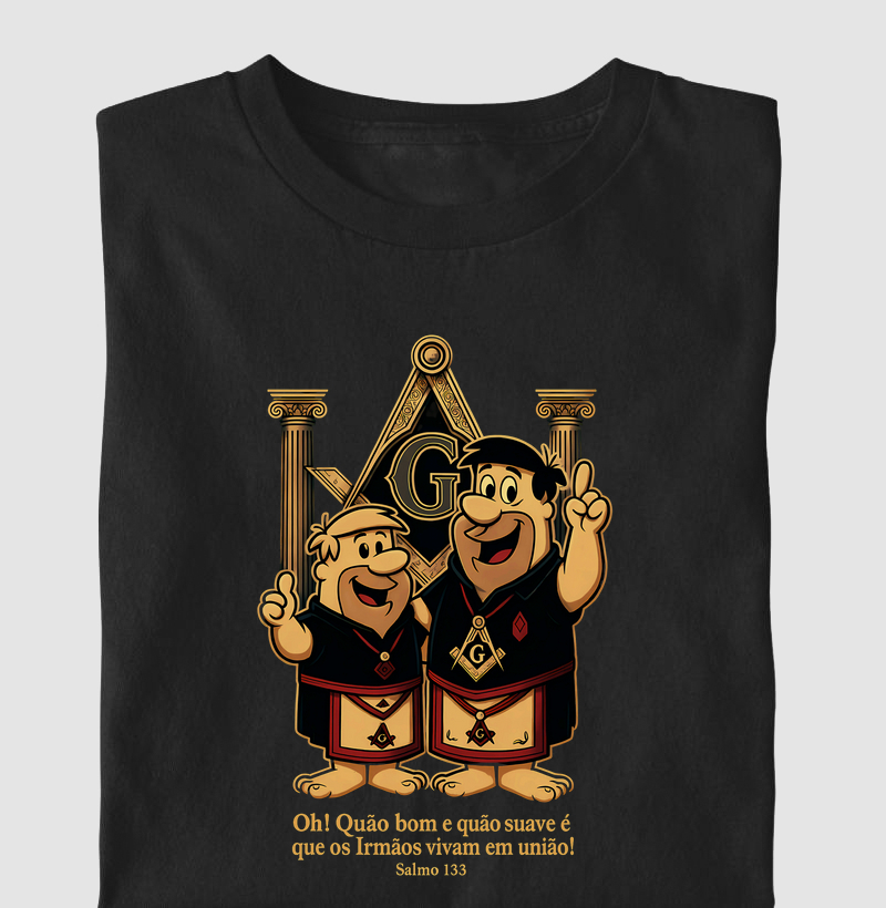 Camiseta Irmãos Flintstones REAA - Mr. GADU