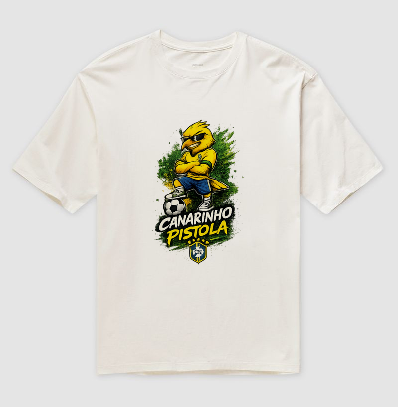 🐤🇧🇷 CANARINHO PISTOLA – A CAMISA DA TORCIDA QUE NÃO PASSA PANO
