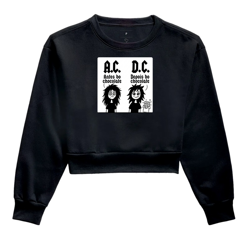 AC ANTES DO CHOCOLATE | DC DEPOIS DO CHOCOLATE