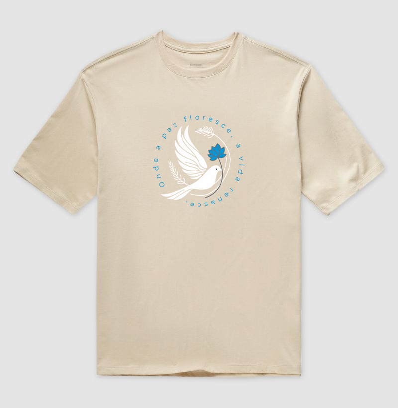 Onde a paz floresce, a vida renasce. (v2)