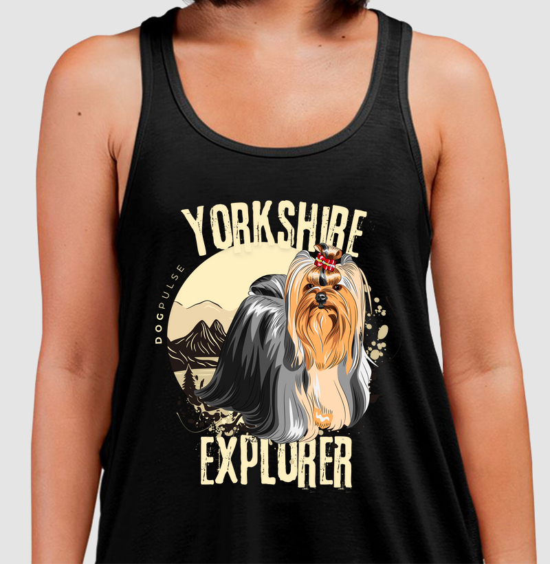 Camiseta Regata Dog Pulse Yorkshire Explorer – Brave Spirit