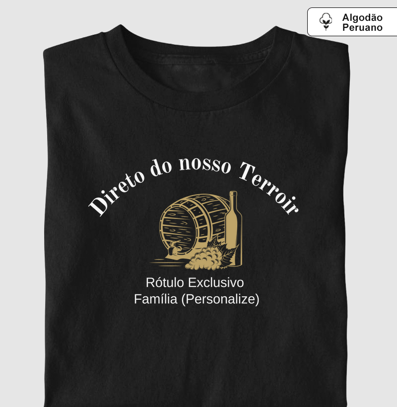 Camiseta Personalizada Terroir de Familia