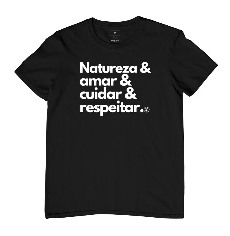 natureza e amar e cuidar e respeitar