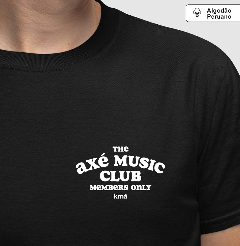 Camiseta Axé Music Club - Bolso