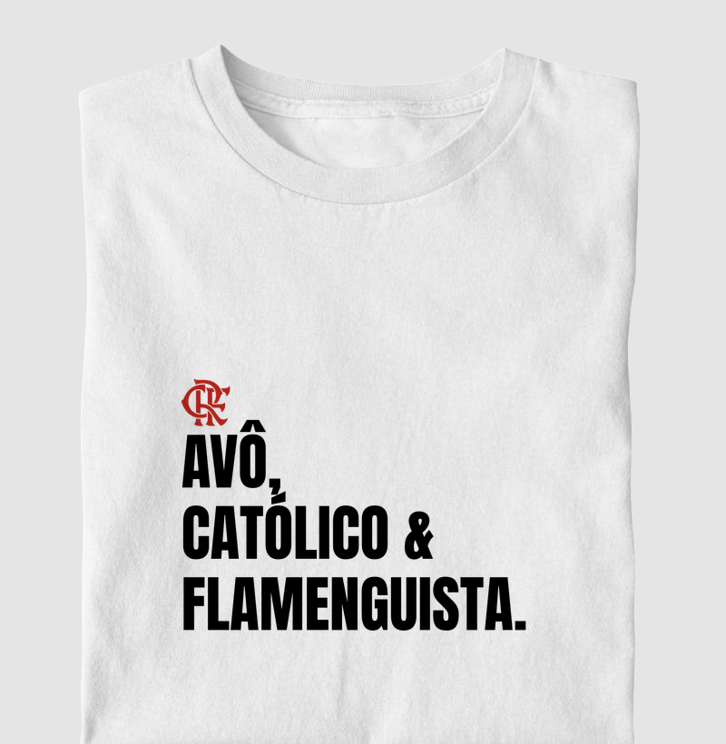 Avô, católico e flamenguista