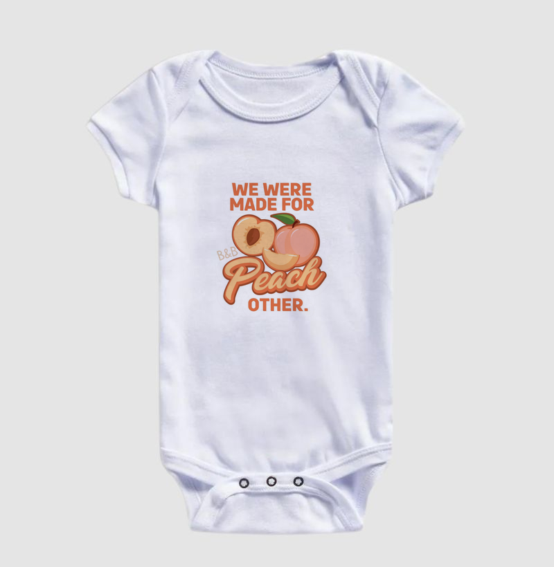 Body Infantil Peach
