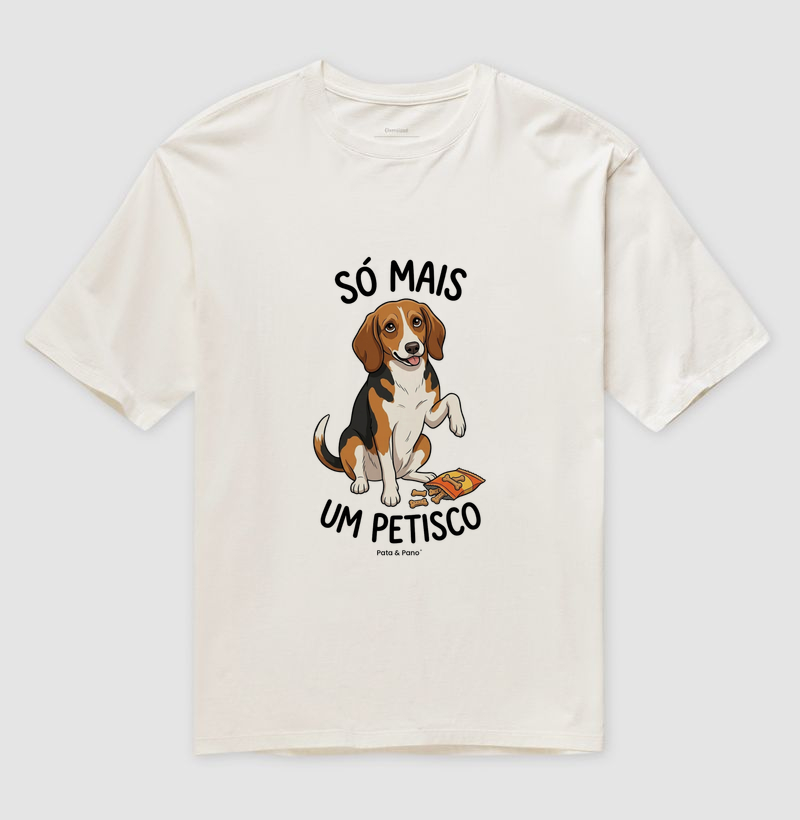 CAMISETA OVERSIZED BEAGLE PETISCO