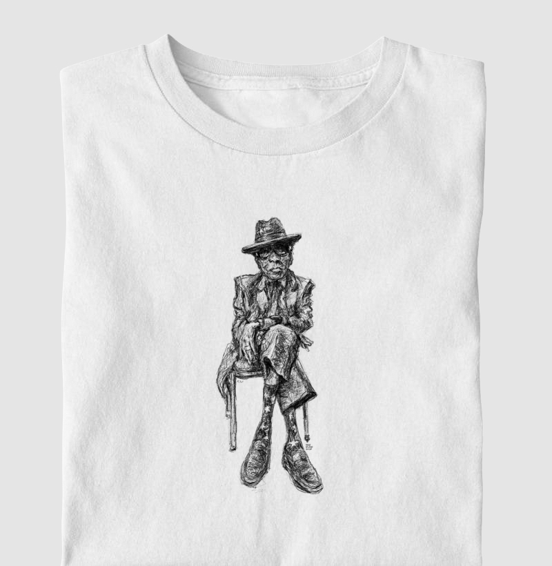 John Lee Hooker - Arte - Camiseta