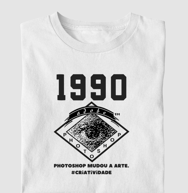 Coleção Anos Curiosos - 1990 - Photoshop mudou a arte.