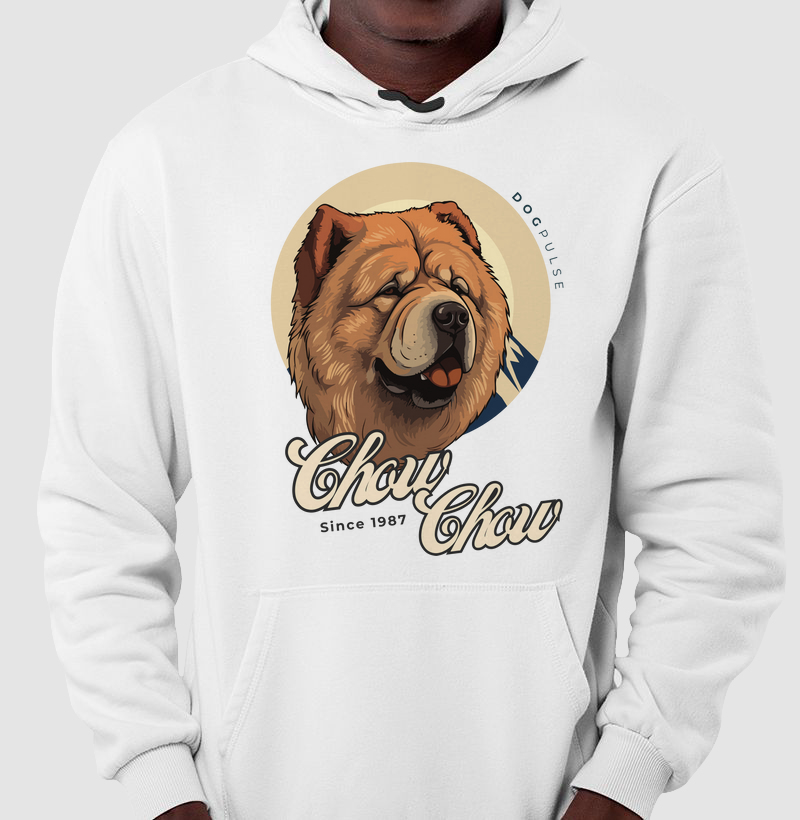 Moletom Chow Chow Busto Dog Pulse