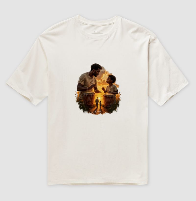 Legado de Axé alvorecer - Camiseta Oversized