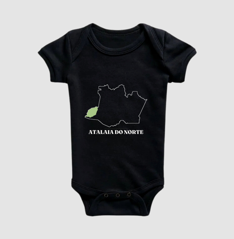 Atalaia do Norte | Traço AM - Body Infantil