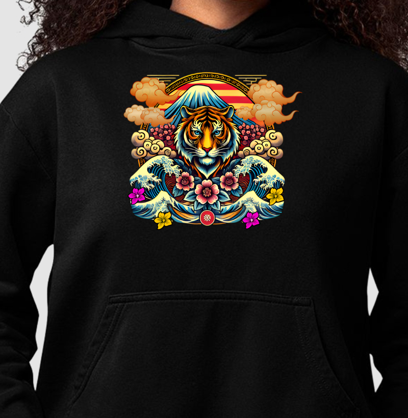 🐯 O Espírito do Tigre – Força e Tradição do Japão