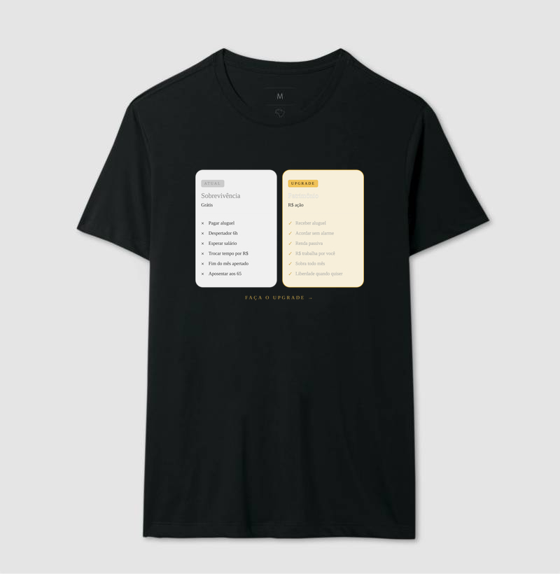 Camiseta | Sobrevivência x Patrimônio