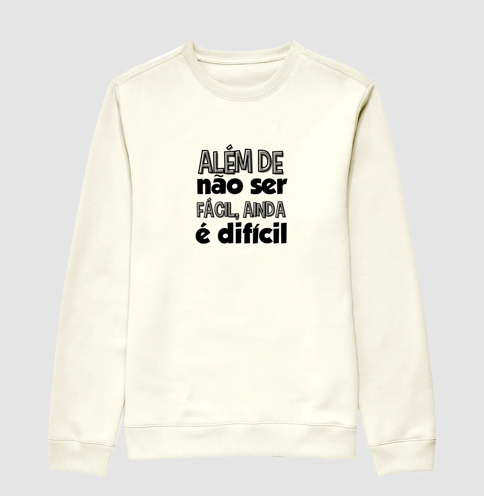 ALÉM DE NÃO SER FÁCIL, AINDA É DIFÍCIL