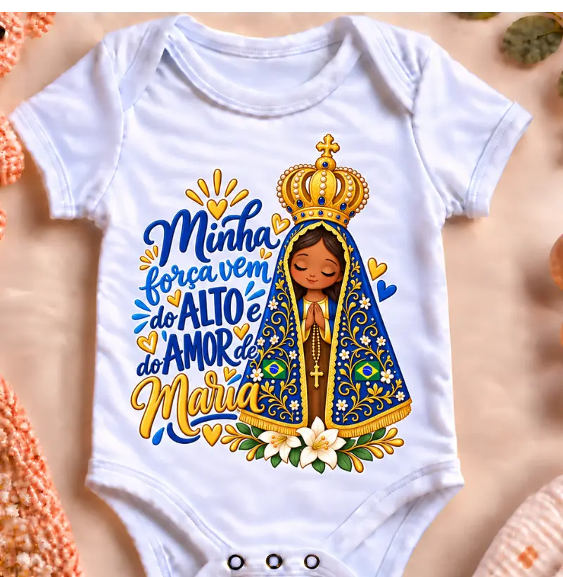 “Minha Força Vem do Alto e do Amor de Maria” | Nossa Senhora Aparecida Baby