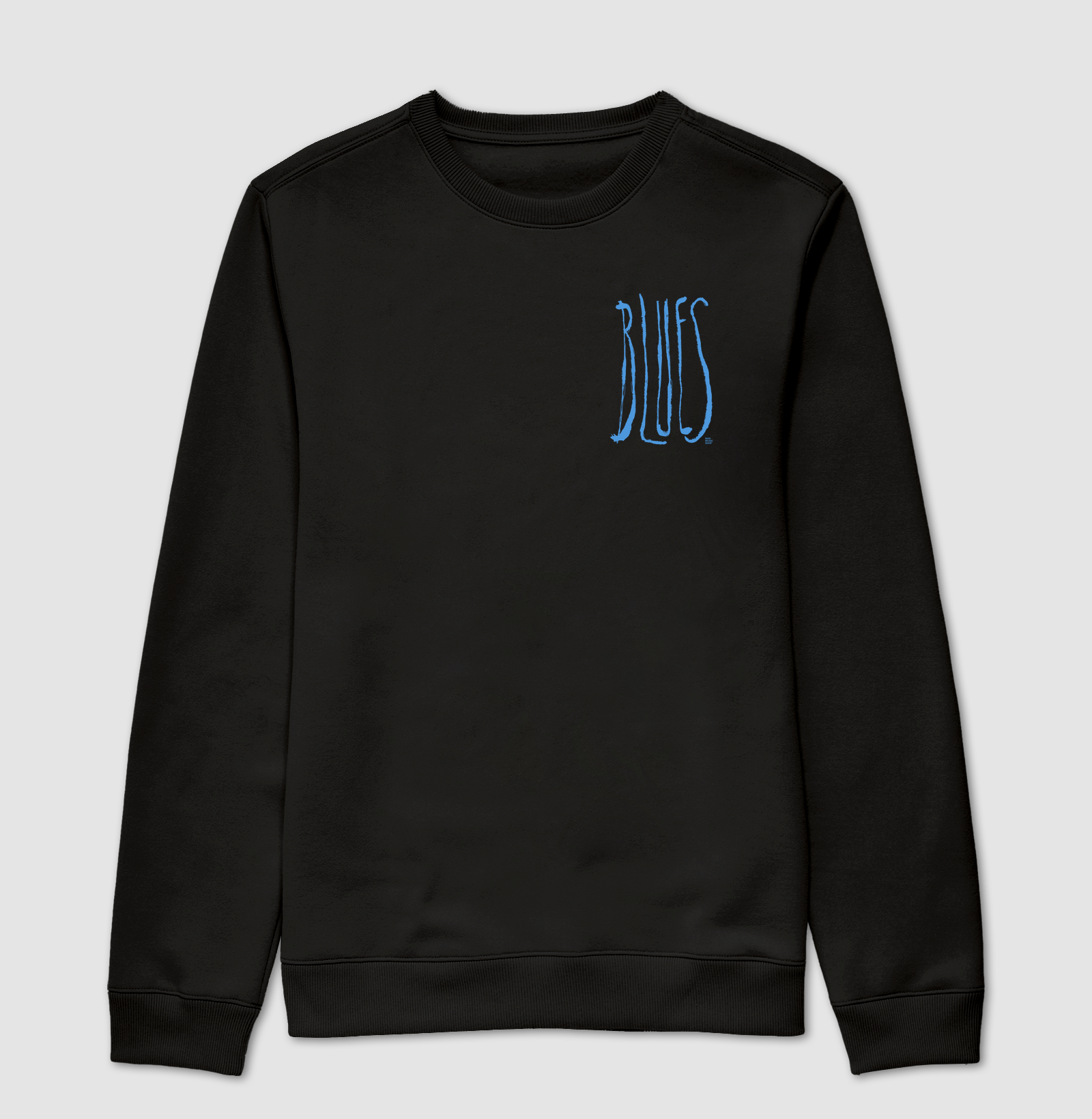 Blues Lettering Art - Bolso