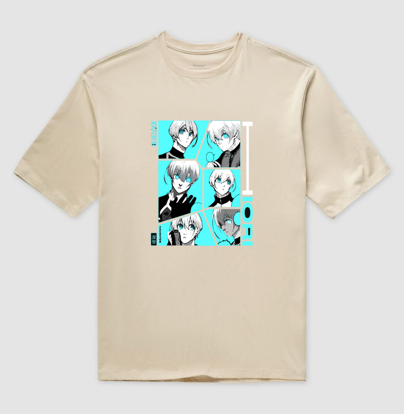 Camiseta Blue Lock – Hiori Yo, o Maestro Silencioso