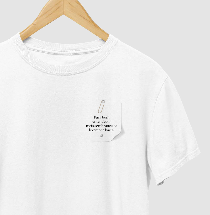 Para bom entendedor meia sombrancelha levantada basta!