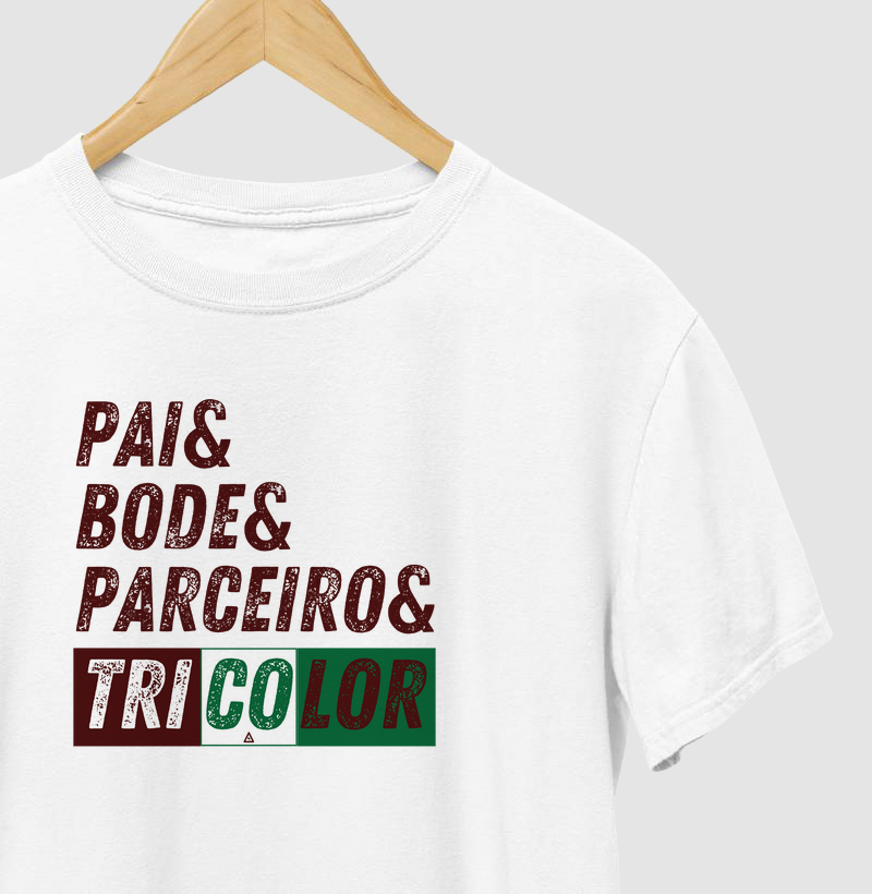 Camiseta Bode Tricolor Carioca- Mr. GADU