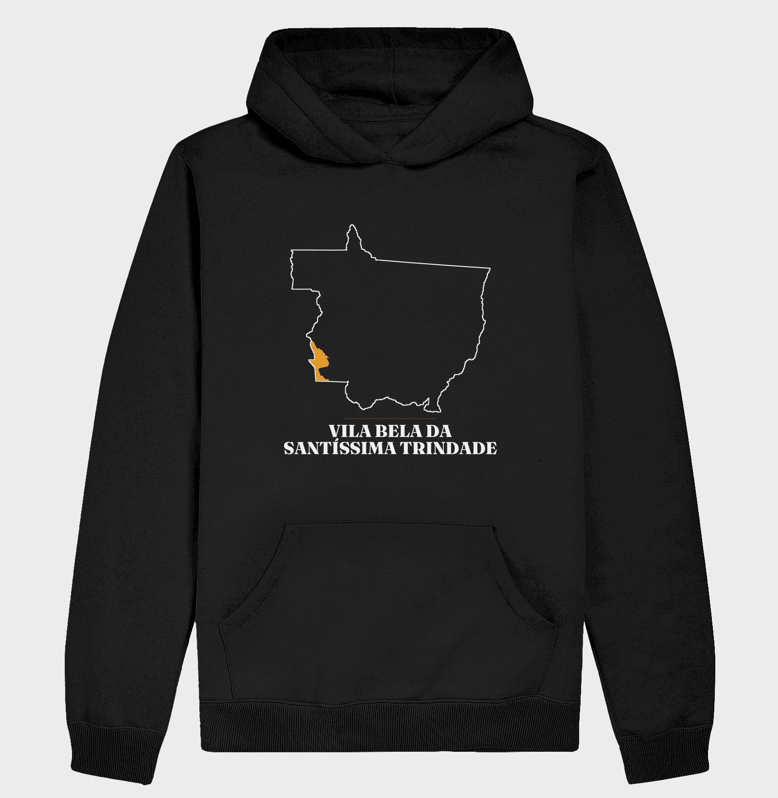 Vila Bela da Santíssima Trindade | Traço MT - Hoodie Moletom