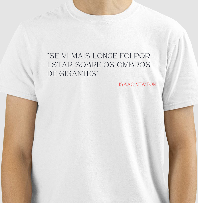 Camiseta Gigantes Isaac Newton