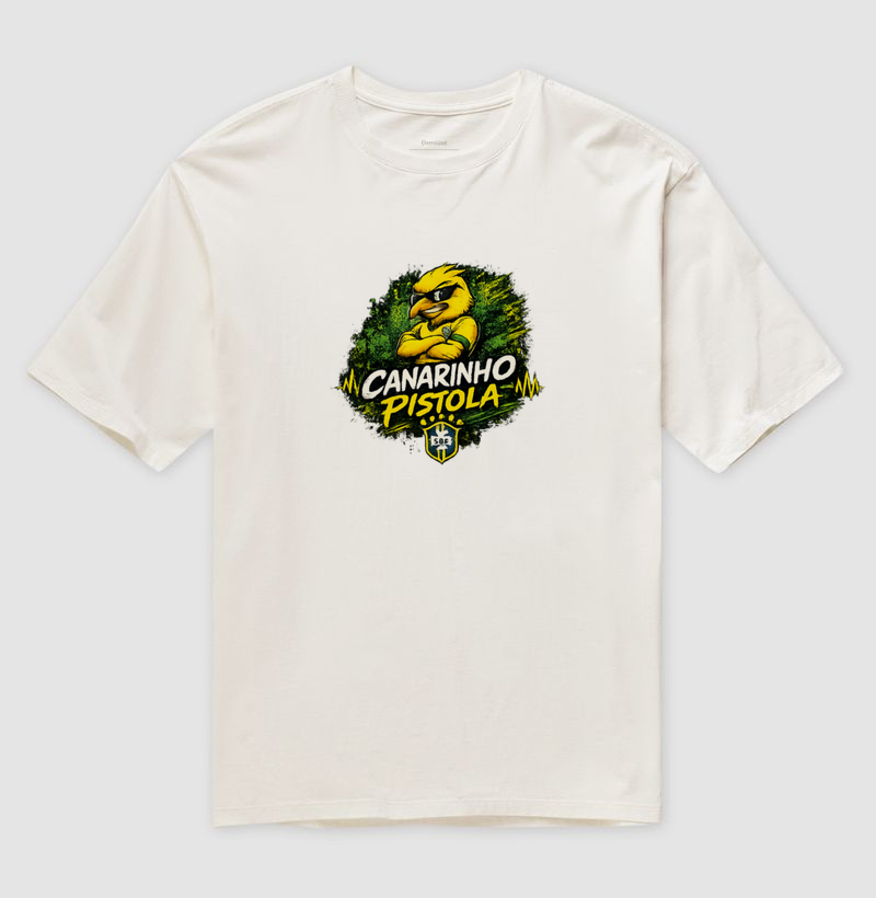 🐤🇧🇷 CANARINHO PISTOLA – A CAMISA DA TORCIDA QUE NÃO PASSA PANO