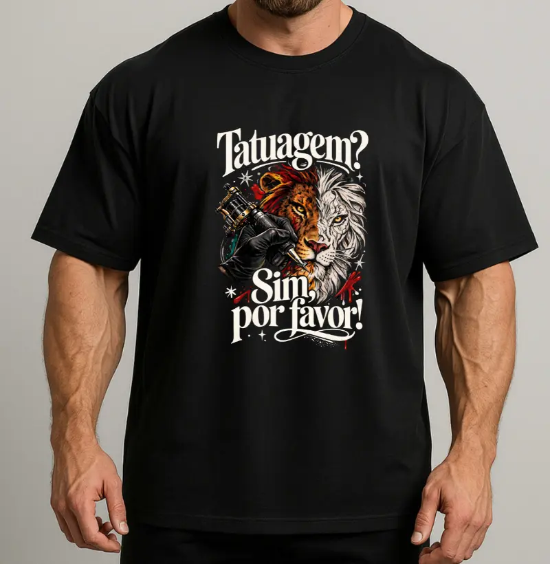 Tatuagem, por favor.