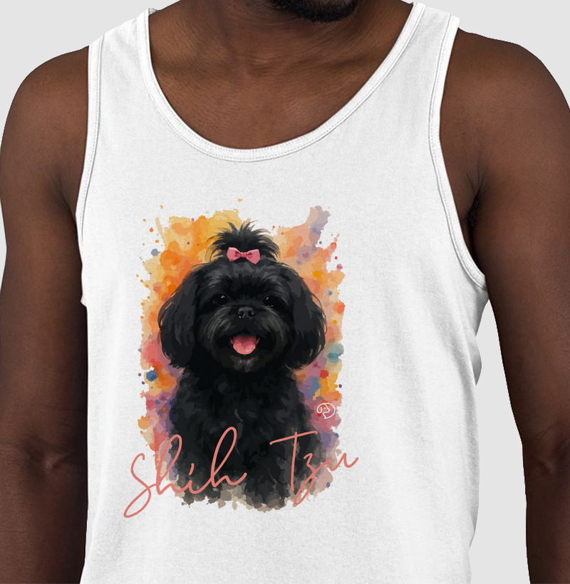 Shih Tzu Black Splash