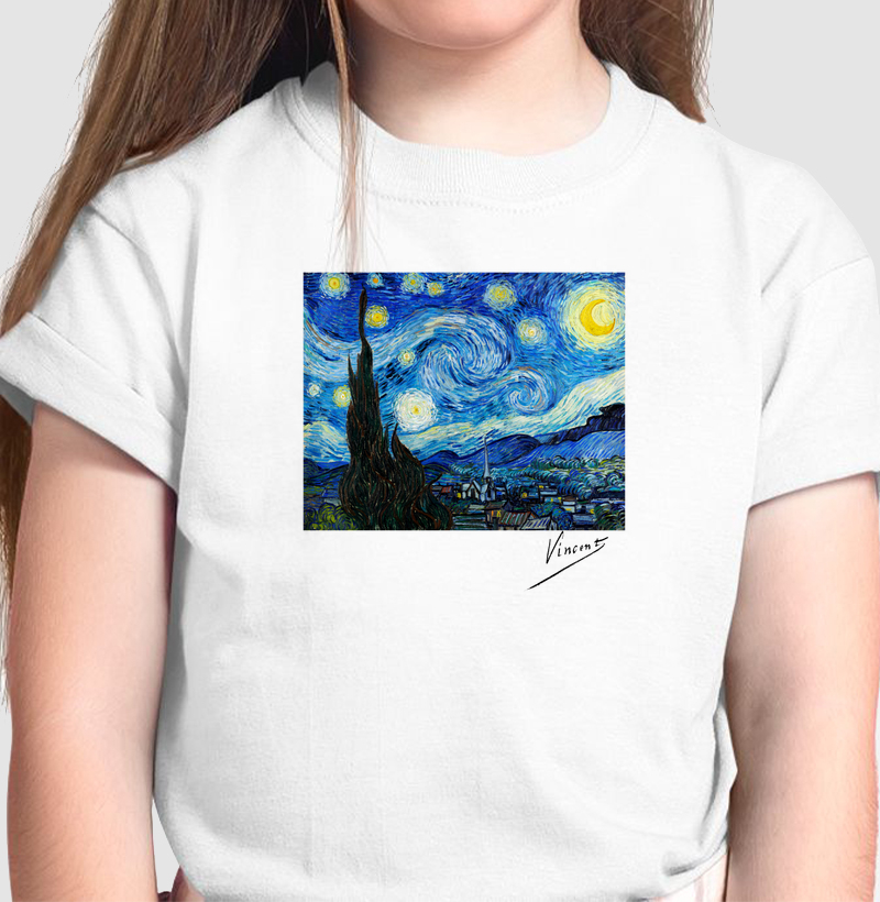 A Noite Estrelada (1889) V2 - Van Gogh