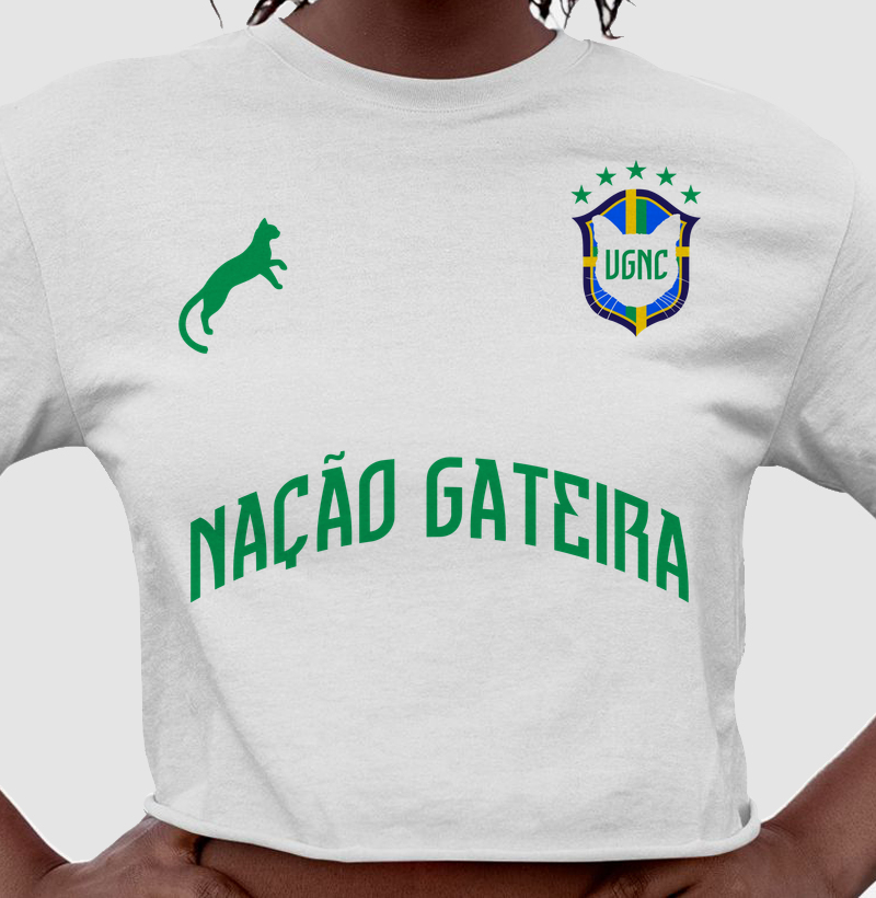 Uniforme Nação Gateira Lettering