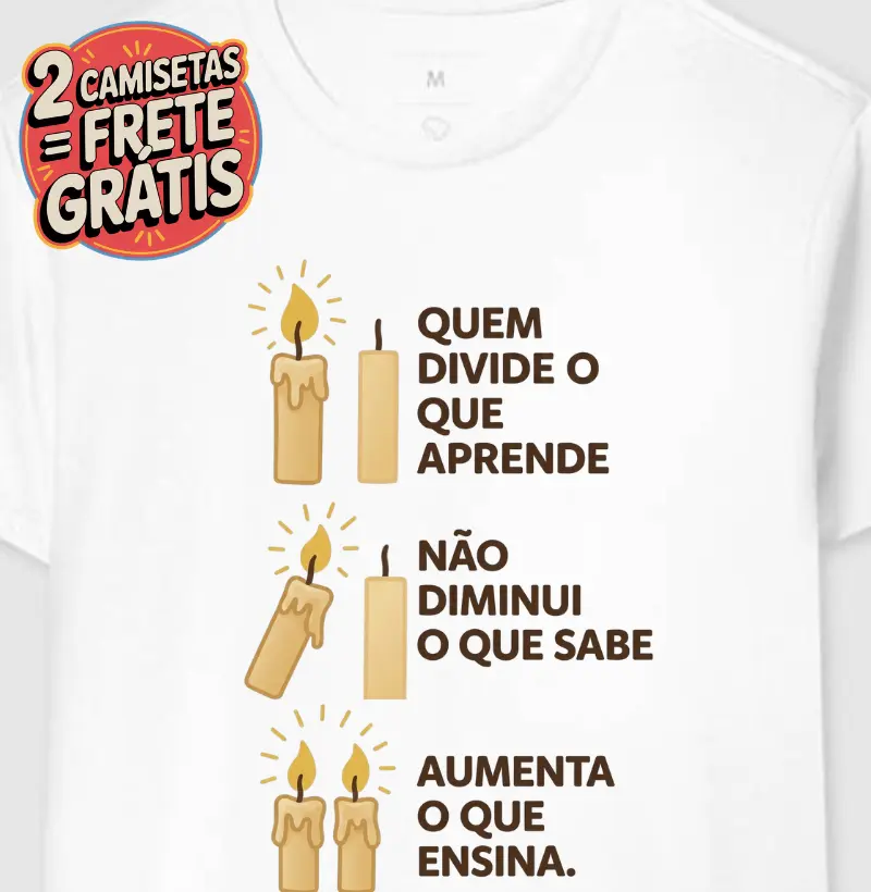 Quem divide o que aprende