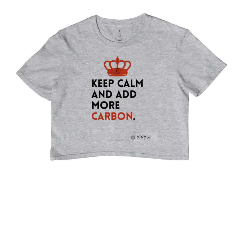 Keep calm and add more carbon.