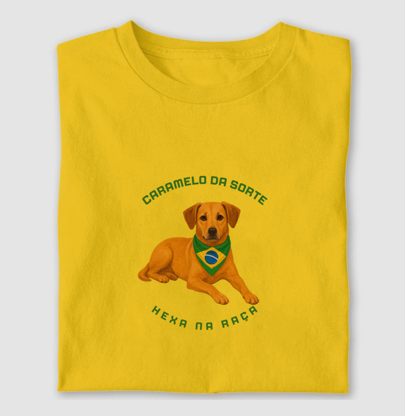 Camiseta Caramelo da Sorte - Unissex