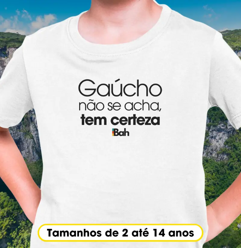 Gaúcho não se acha