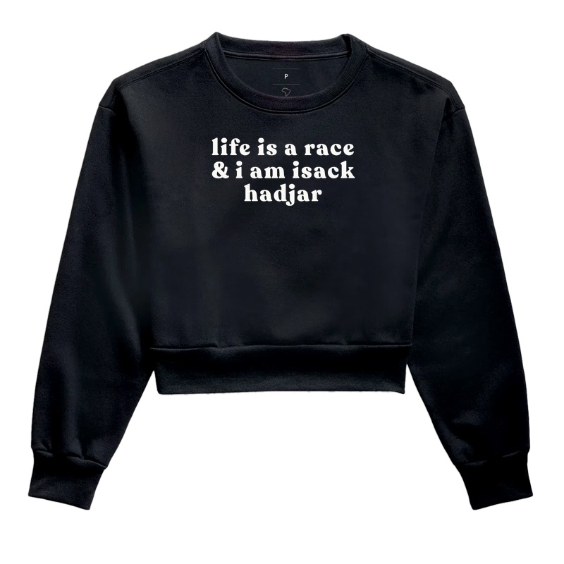 i am isack hadjar - Cropped Moletom