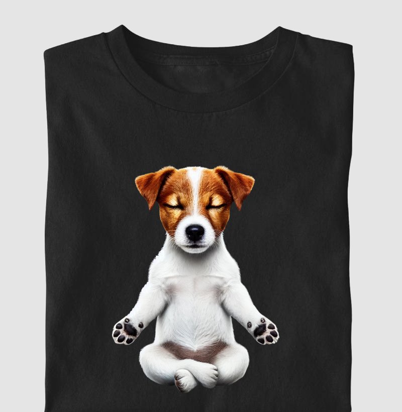 Jack Russell Meditando