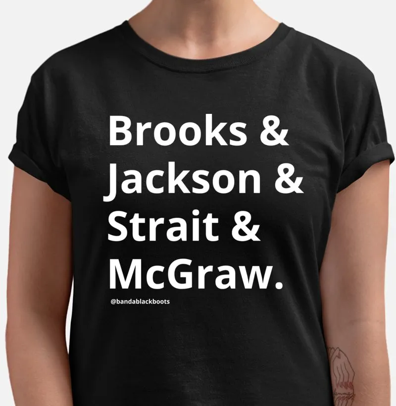 Camiseta Country Singers 90's