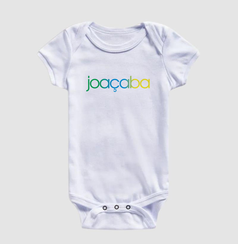 Body Infantil Joaçaba Cores da Bandeira