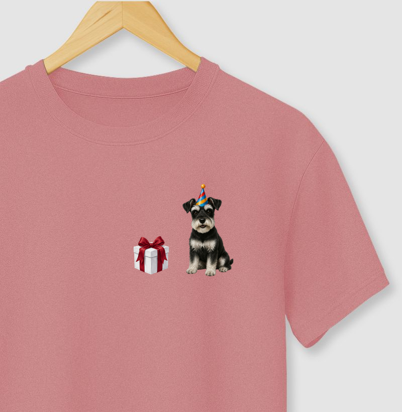 Schnauzer Preto - Aniversário