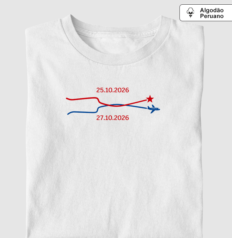 Dois dias depois - Camiseta Algodão Peruano
