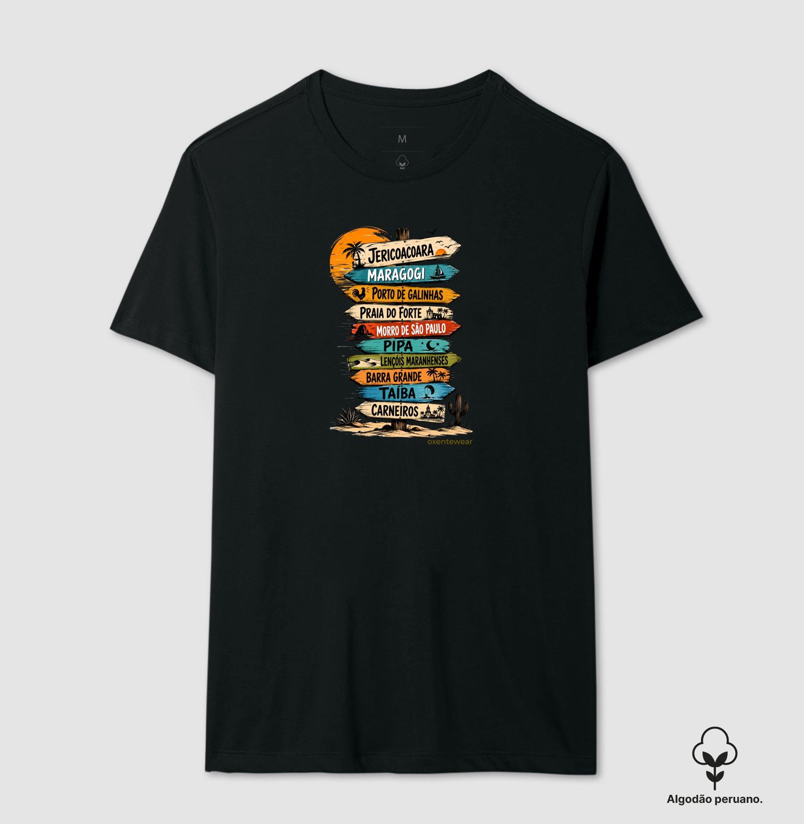 Camiseta Praias do Nordeste (1) | OxenteWear