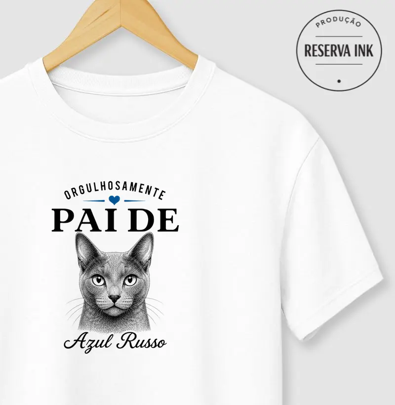 Pai de Gato Azul Russo