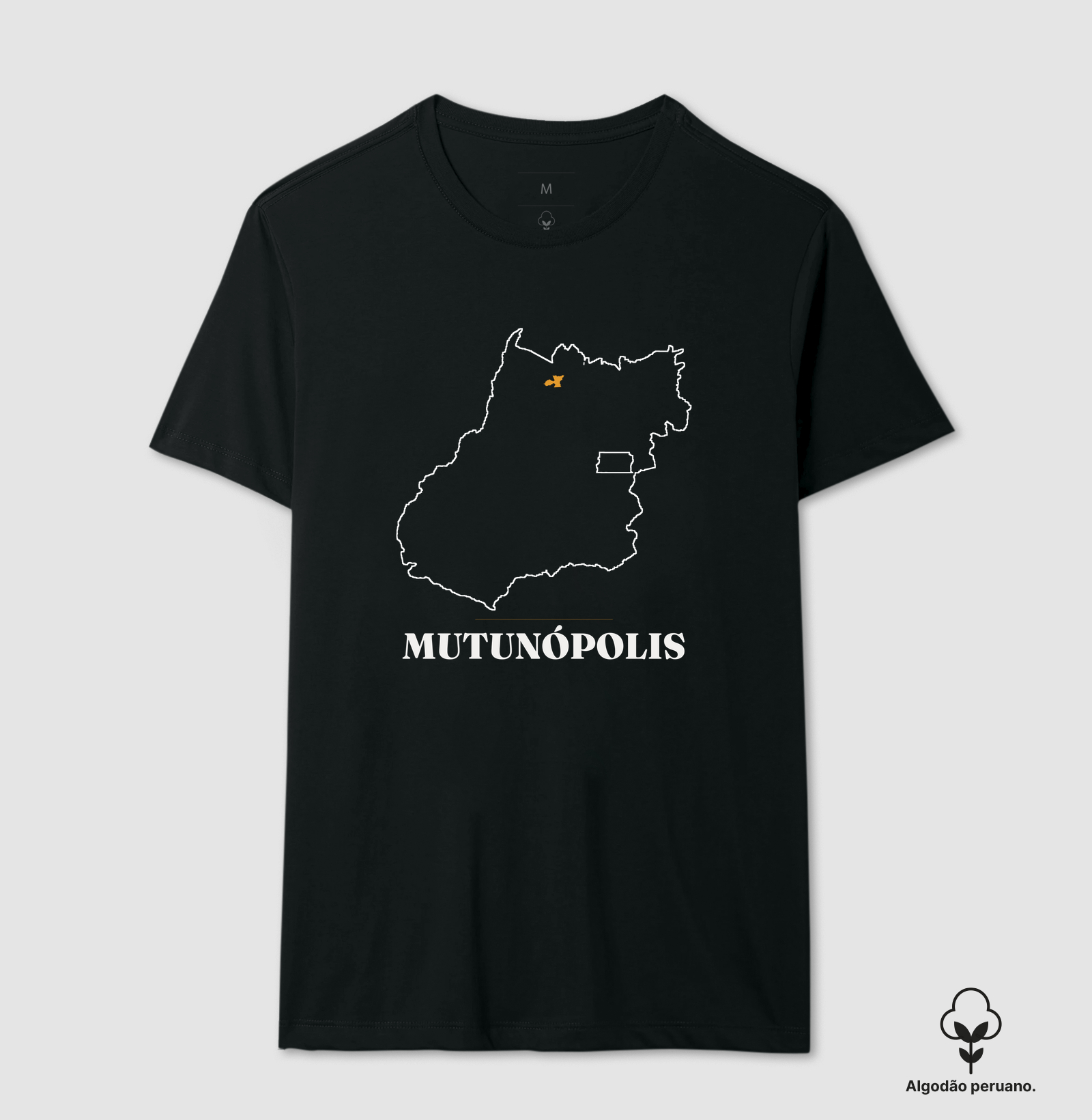 Mutunópolis | Traço GO - Camiseta Algodão Peruano