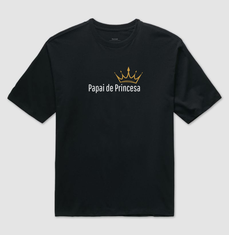 Camiseta papai de princesa