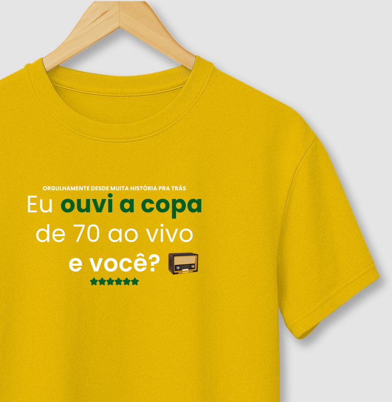 EU OUVI A COPA DE 70