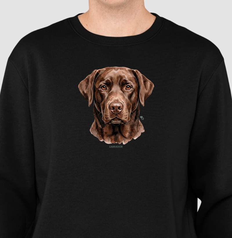 Cães - Labrador - Moletom Suéter