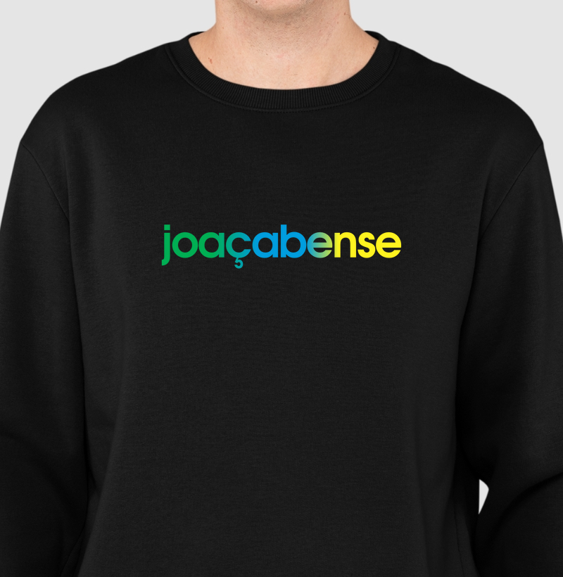 Suéter Moletom Joaçabense Cores da Bandeira