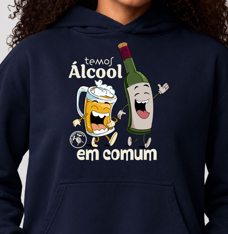 Temos Álcool em comum