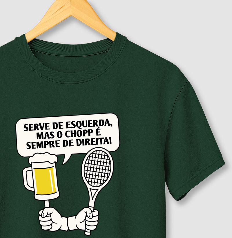 Chopp é na direita!